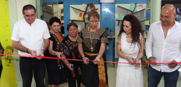 INAUGURAN SALA BRÍGIDO A. REDONDO DOMÍNGUEZ EN LA BIBLIOTECA CENTRAL ESTATAL FRANCISCO SOSA ESCALANTE EN HOMENAJE AL POETA Y DRAMATURGO CAMPECHANO