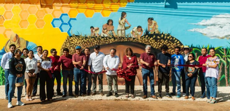 INAUGURACIÓN DEL MURAL “COSECHA DORADA, LAS RAÍCES DE NUESTRO CAMPO”